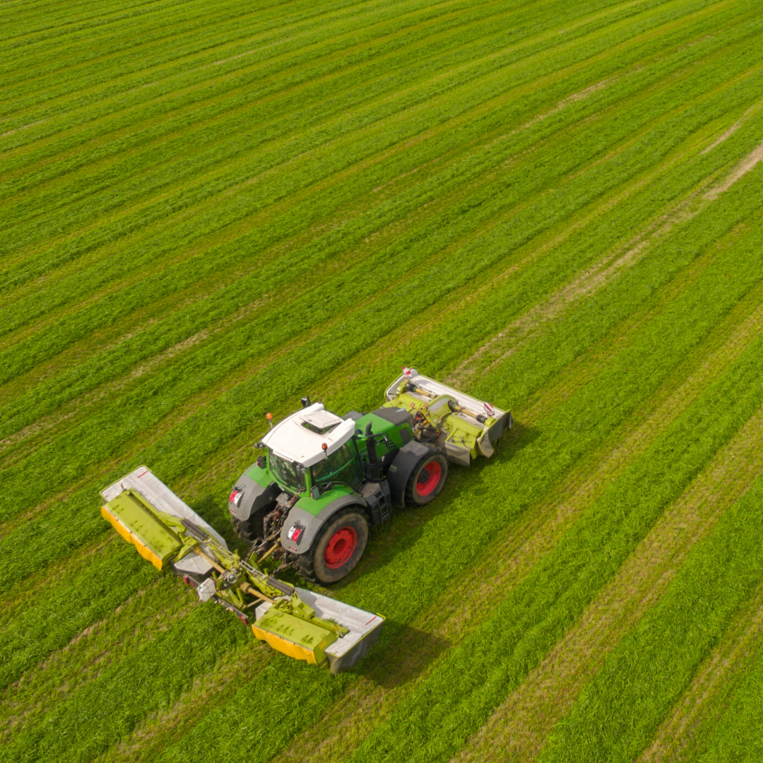 tractor in farm