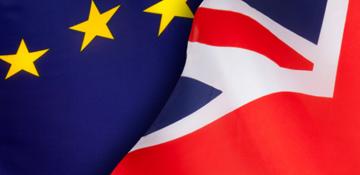 EU and GB Flag