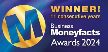 Winner 11 consecutive years at the business Moneyfacts awards 
